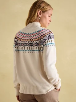 Alba Cream Fair Isle Jumper