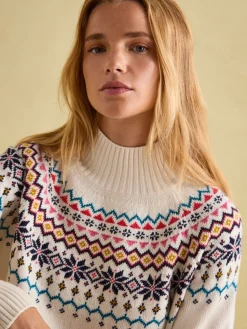 Alba Cream Fair Isle Jumper