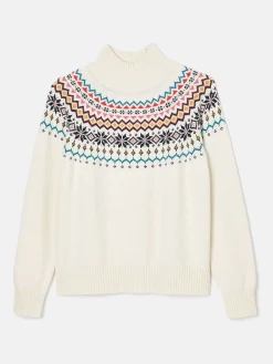 Alba Cream Fair Isle Jumper