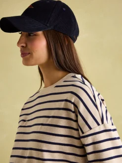 Amelia Oat Top with 3/4 Length Sleeves