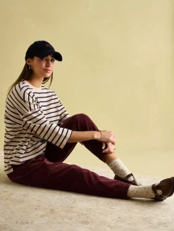 Amelia Oat Top with 3/4 Length Sleeves