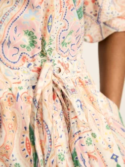 Anais Multi Paisley Printed Maxi Dress