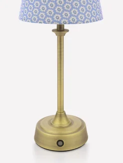 Apsley Blue Print Rechargable LED Lamp