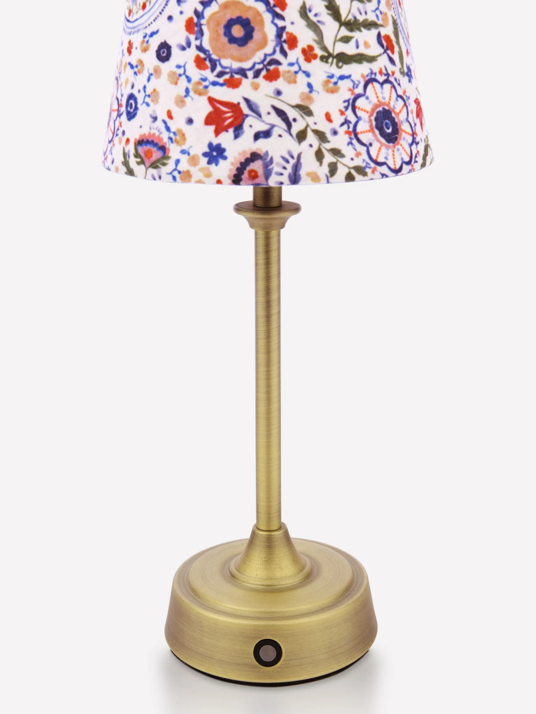 Apsley Blue Print Rechargable LED Lamp