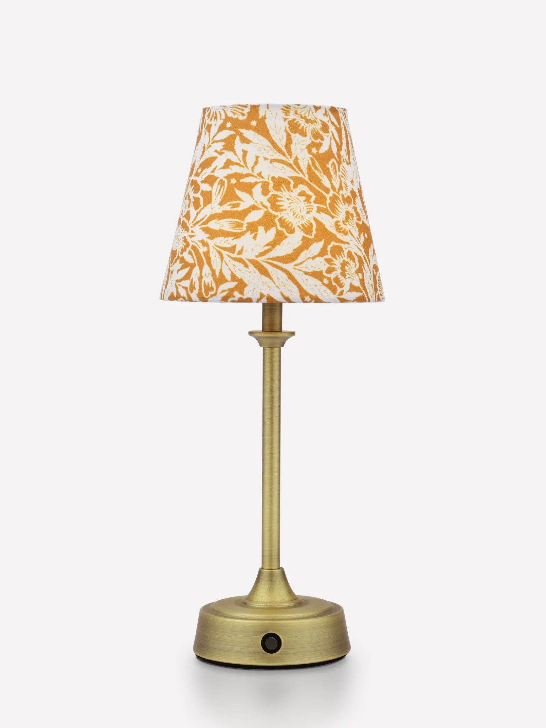 Apsley Gold Print Rechargable LED Lamp