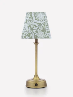 Apsley Green Print Rechargable LED Lamp