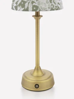 Apsley Green Print Rechargable LED Lamp