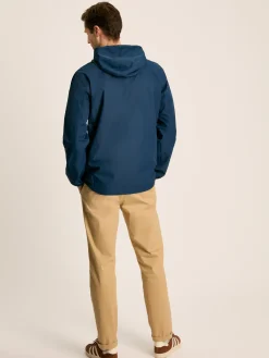 Arlow Navy Blue Lightweight Waterproof Coat