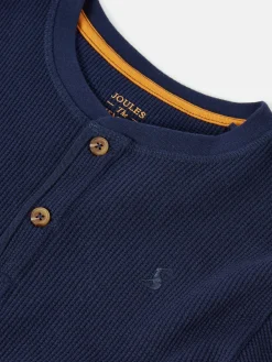 Arthur Blue Henley Top