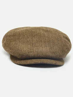 Ashby Brown Flat Cap