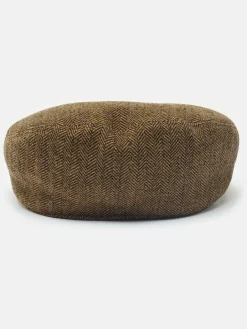Ashby Brown Flat Cap