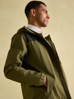 Ayston Green Lightweight Waterproof Coat