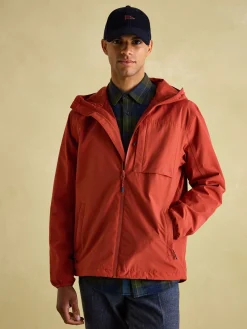 Ayston Orange Lightweight Waterproof Coat