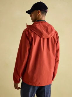 Ayston Orange Lightweight Waterproof Coat