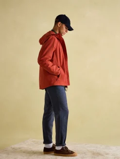 Ayston Orange Lightweight Waterproof Coat