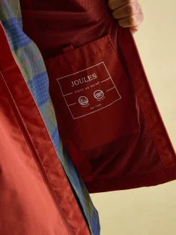 Ayston Orange Lightweight Waterproof Coat