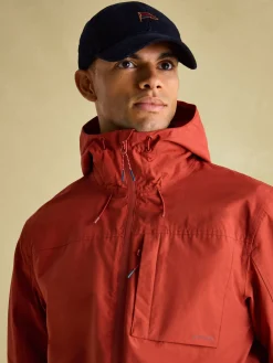 Ayston Orange Lightweight Waterproof Coat