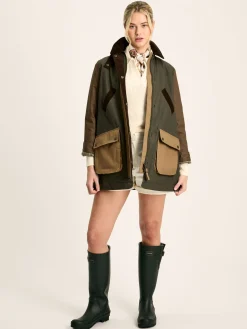 Banbury Brown/Khaki Showerproof Dry Wax Coat