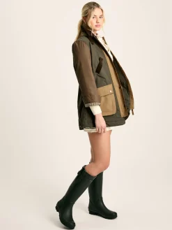 Banbury Brown/Khaki Showerproof Dry Wax Coat