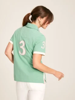 Beaufort Green Short Sleeve Cotton Polo Shirt