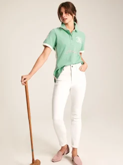 Beaufort Green Short Sleeve Cotton Polo Shirt