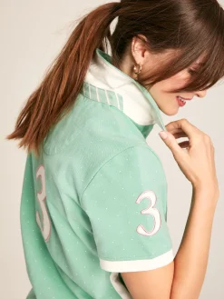 Beaufort Green Short Sleeve Cotton Polo Shirt