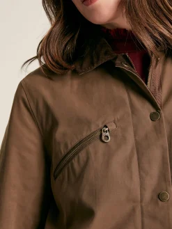 Belfield Brown Shower Resistant Dry Wax Jacket