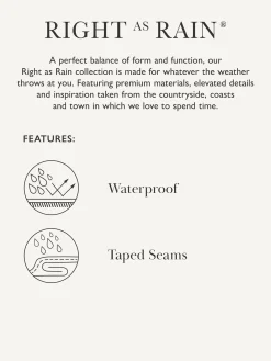 Bibury Tan Brown Waterproof Cape Coat