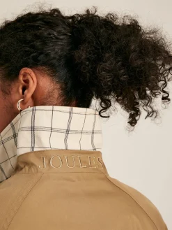 Bibury Tan Brown Waterproof Cape Coat