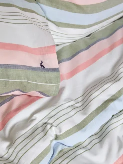 Black Bohemian Stripe Cover Set