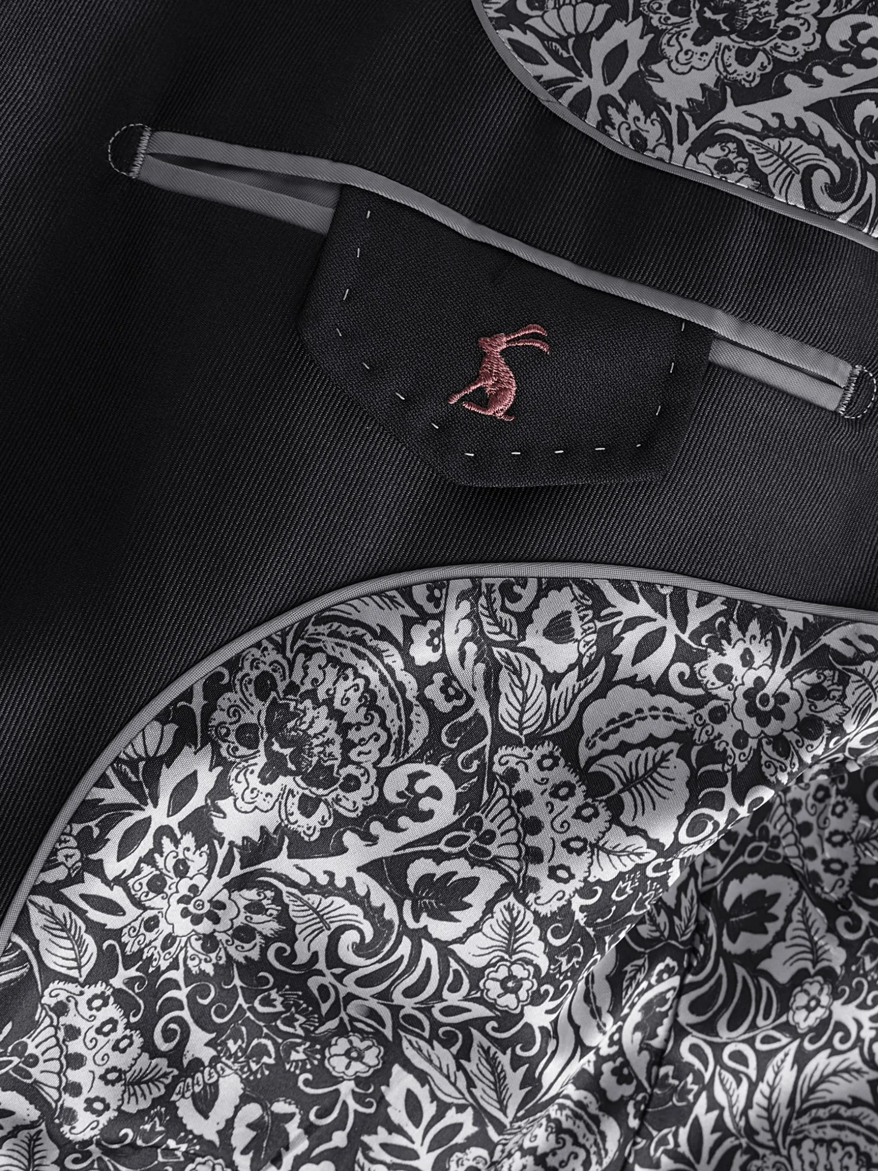 Black Slim Fit Tuxedo Suit Jacket