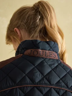 Blair Braemar Navy Diamond Quilted Gilet