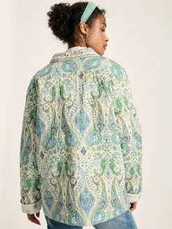 Blakeney Relaxed Fit Paisley Cotton Quilted Jacket