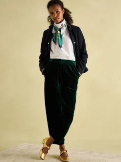 Bloomfield Cream Silk Square Scarf