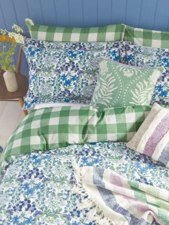 Blue Arts And Crafts Cover Set