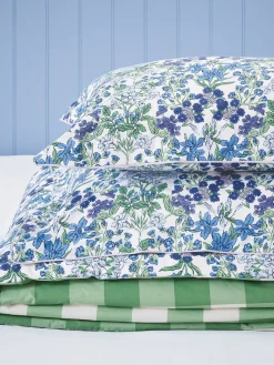 Blue Arts And Crafts Cover Set