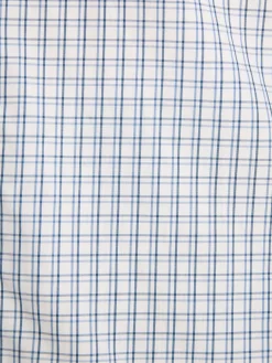 Blue Check Cotton Shirt