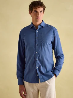 Blue Cotton Shirt