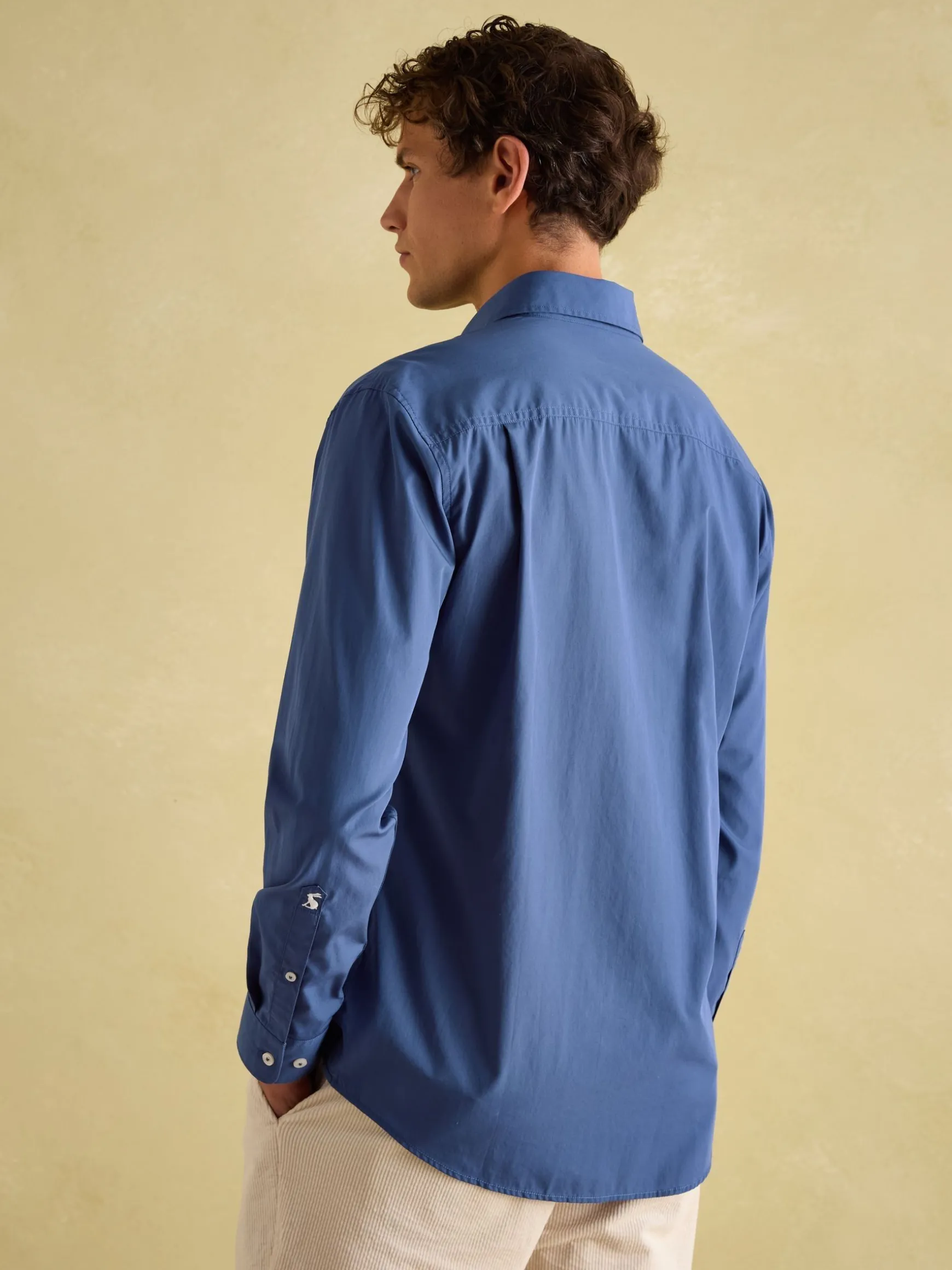 Blue Cotton Shirt