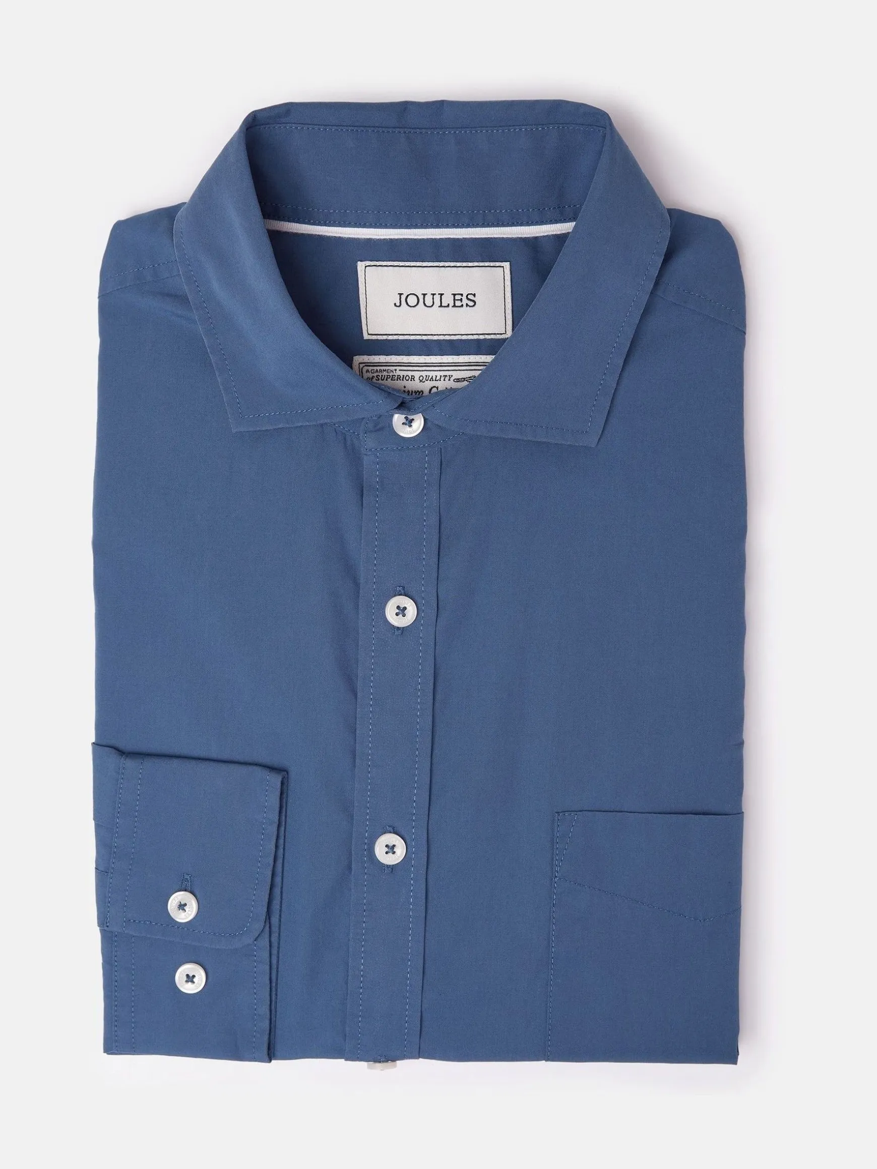 Blue Cotton Shirt