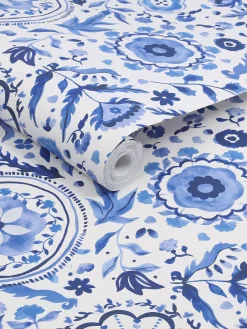 Blue Festival Flowers 10M Wallpaper