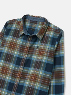 Boys' Buchanan Blue Checked Shirt