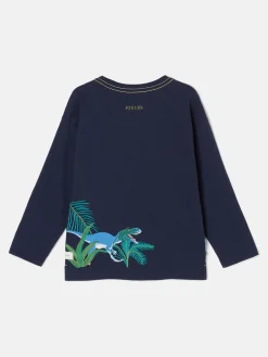 Boys' Jack Navy Blue Artwork Top
