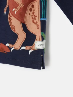 Boys' Jack Navy Blue Artwork Top