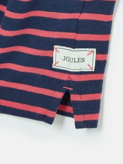Boys' Jack Red & Navy Stripe Artwork Top
