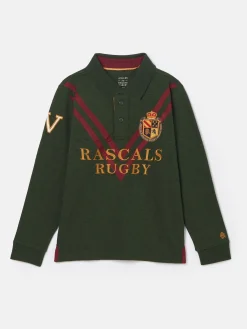 Boys' Tournament Green Polo Shirt