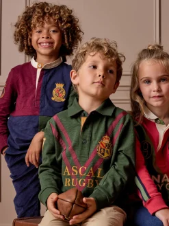 Boys' Tournament Green Polo Shirt