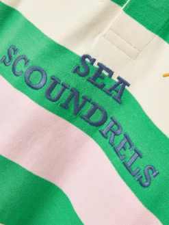 Boys' Tournament Green Rugby Jersey Polo Shirt