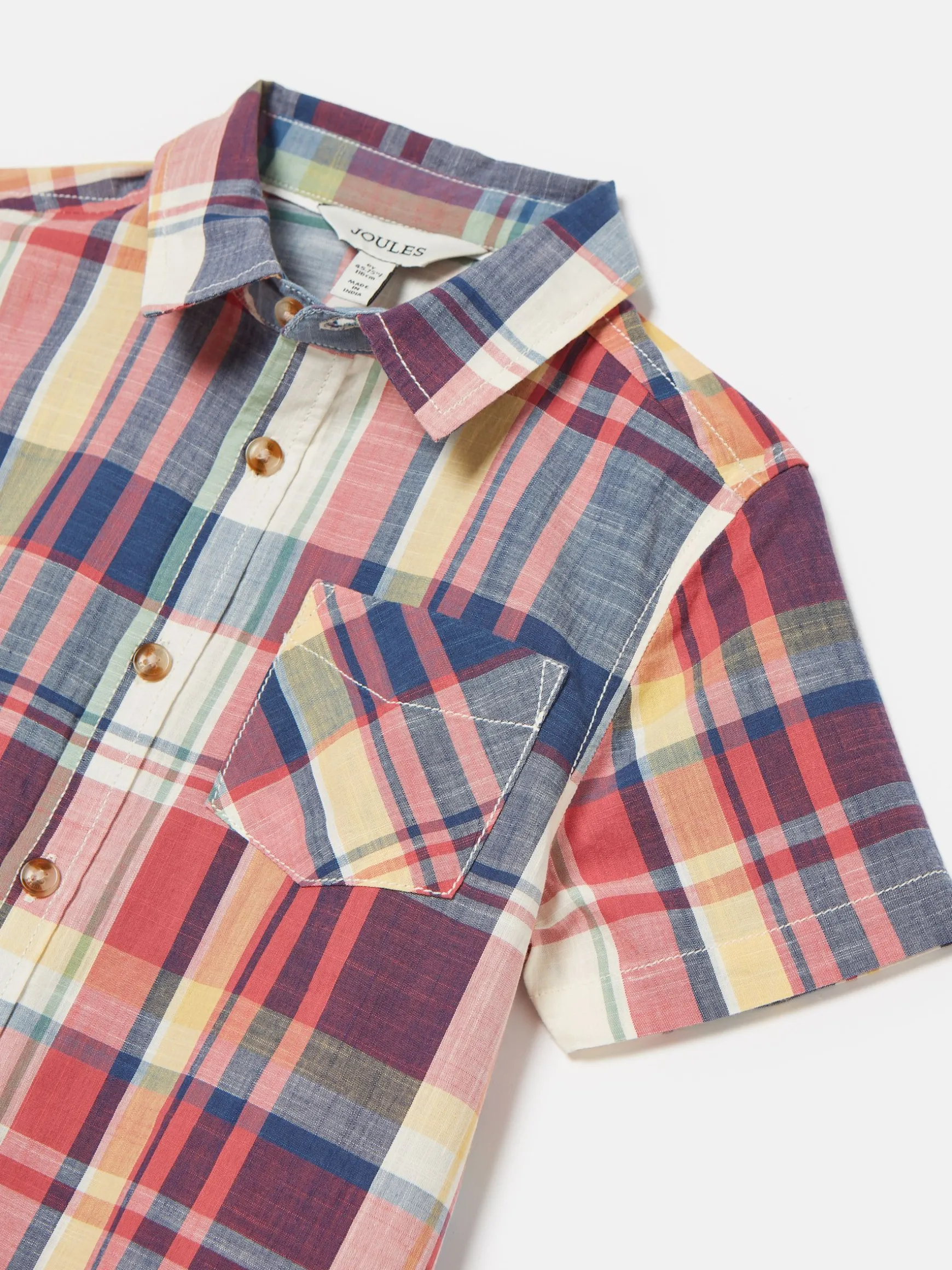 Boys' Wilson Multi Cotton Check Shirt