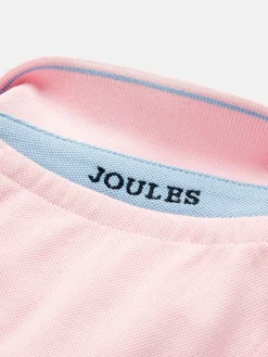 Boys' Woody Pink Pique Cotton Polo Shirt